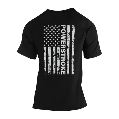 Powerstroke Pride T-Shirt – For the Toughest on the Road (Backside Print)