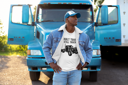 Vintage Trucker T-Shirt: Built Tough, Still Truckin’