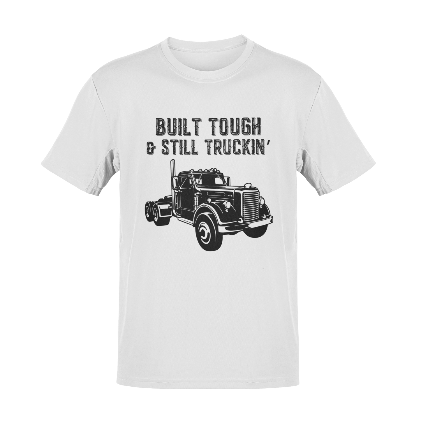 Vintage Trucker T-Shirt: Built Tough, Still Truckin’