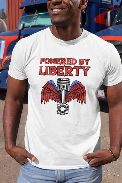 Powered by Liberty Graphic T-Shirt