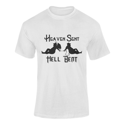 This Trucker Was Heaven Sent - Hell Bent T-Shirt