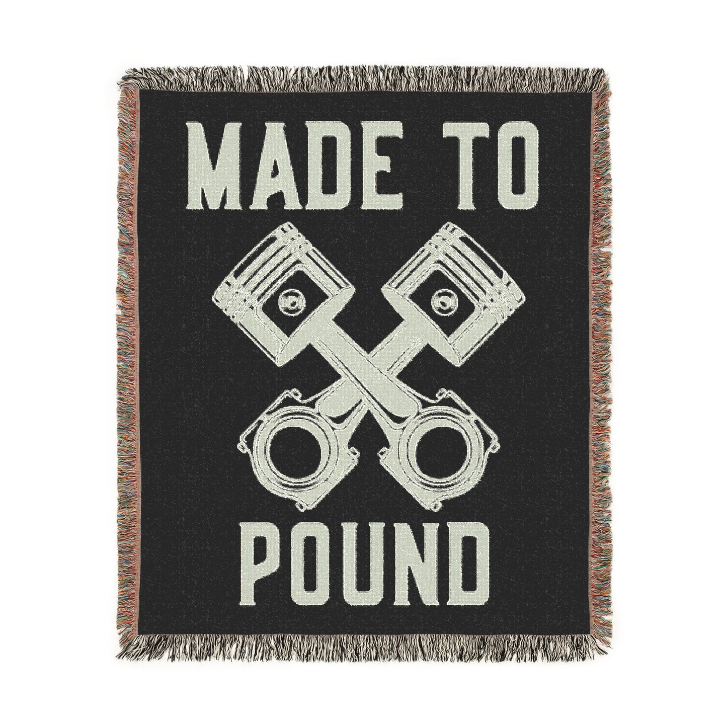 Made to Pound Woven Blanket – Strength in Motion