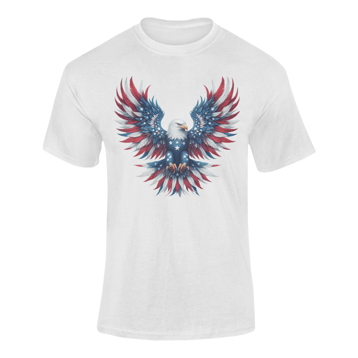 Patriotic Eagle T-Shirt – Born to Soar, Made to Stand