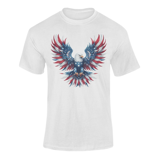 Patriotic Eagle T-Shirt – Born to Soar, Made to Stand