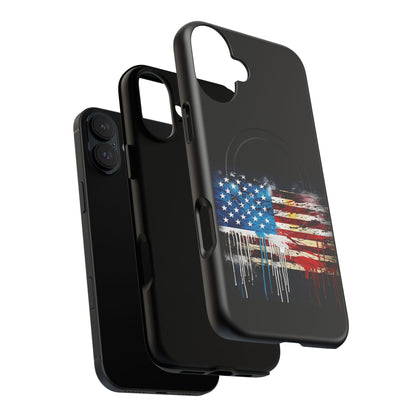 iPhone MagSafe® Cases - Bleed Red, White, and Blue