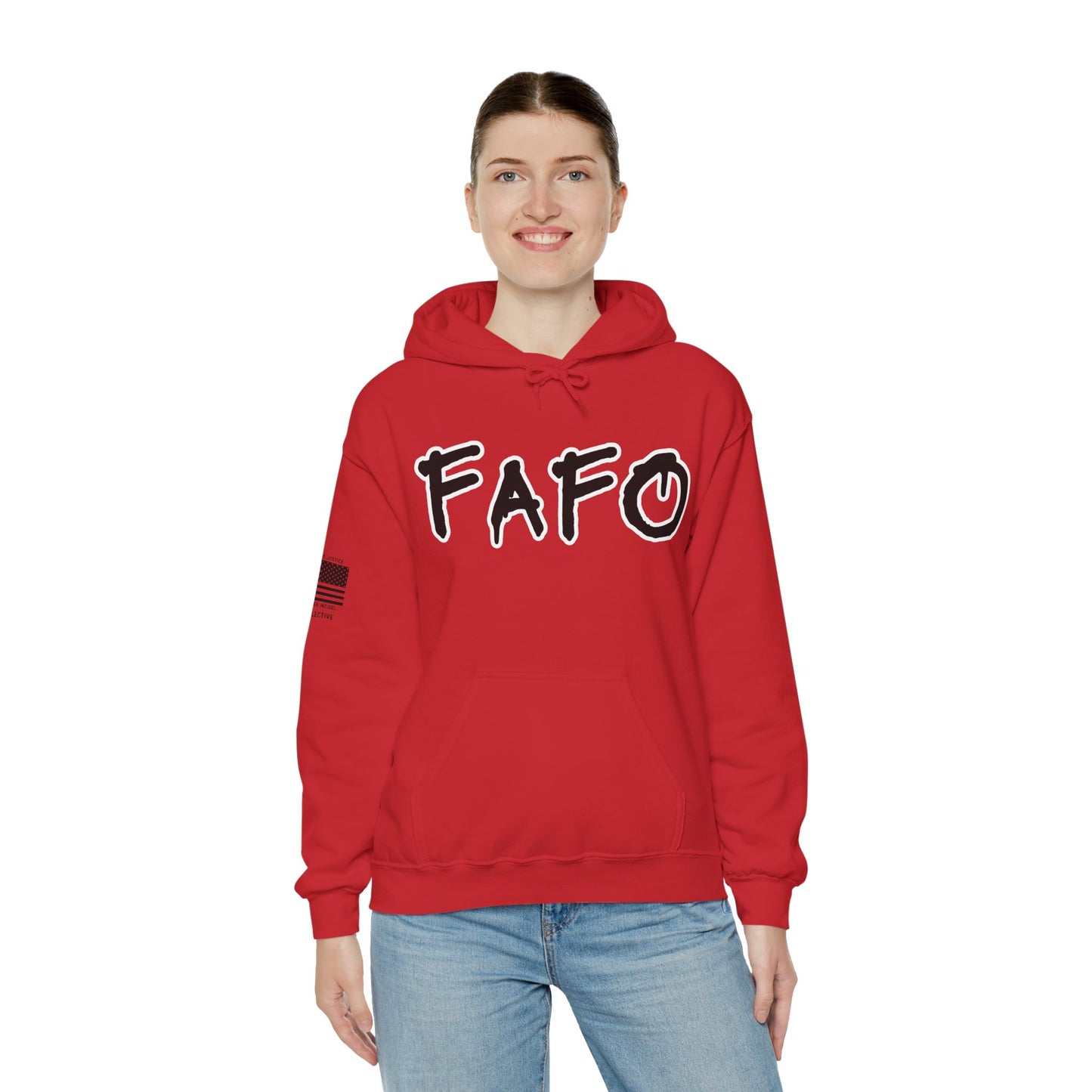 FAFO Spray Painted Hoodie