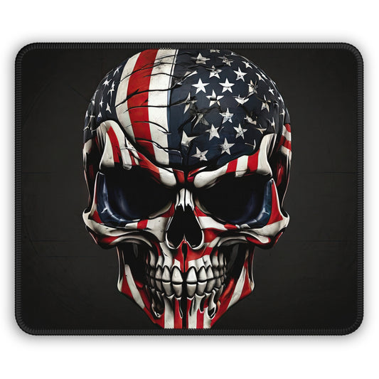 Battle-tested and built to last—the War-Torn Legacy Patriotic Skull Mouse Pad is the ultimate desk upgrade for the fearless and the free.