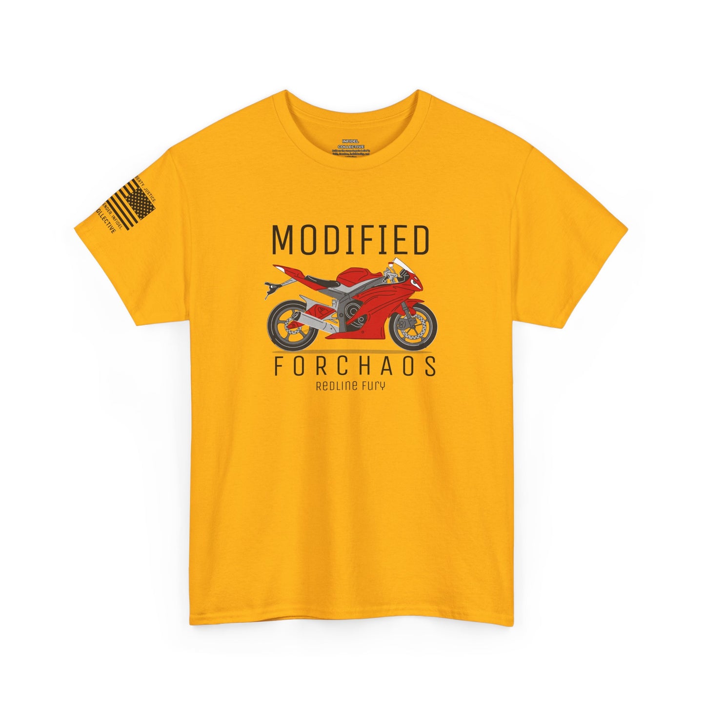 Redline Fury – Modified FORCHAOS Sport Bike Graphic T-Shirt