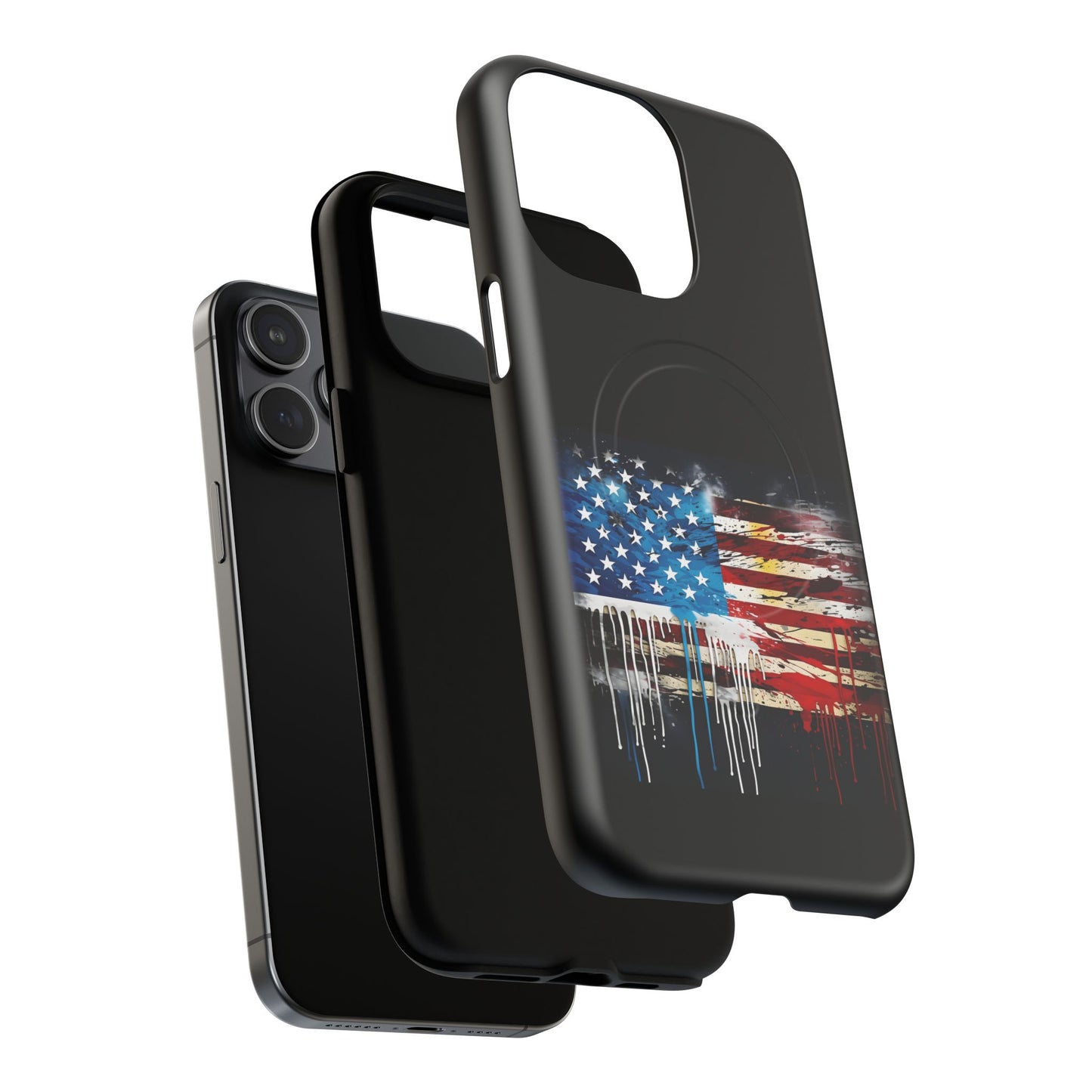 iPhone MagSafe® Cases - Bleed Red, White, and Blue