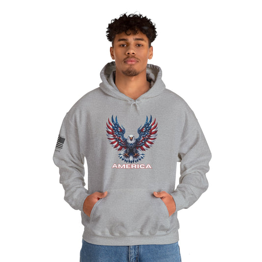 Pride in AMERICA Fierce Eagle Hoodie