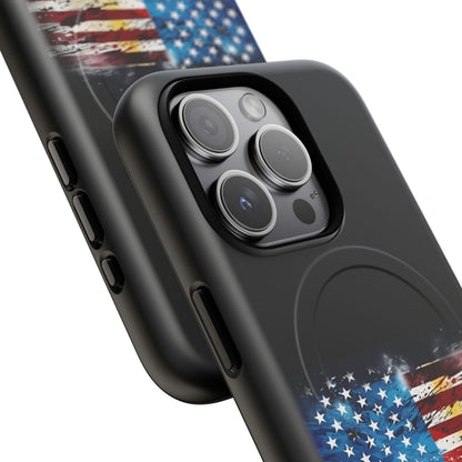 iPhone MagSafe® Cases - Bleed Red, White, and Blue