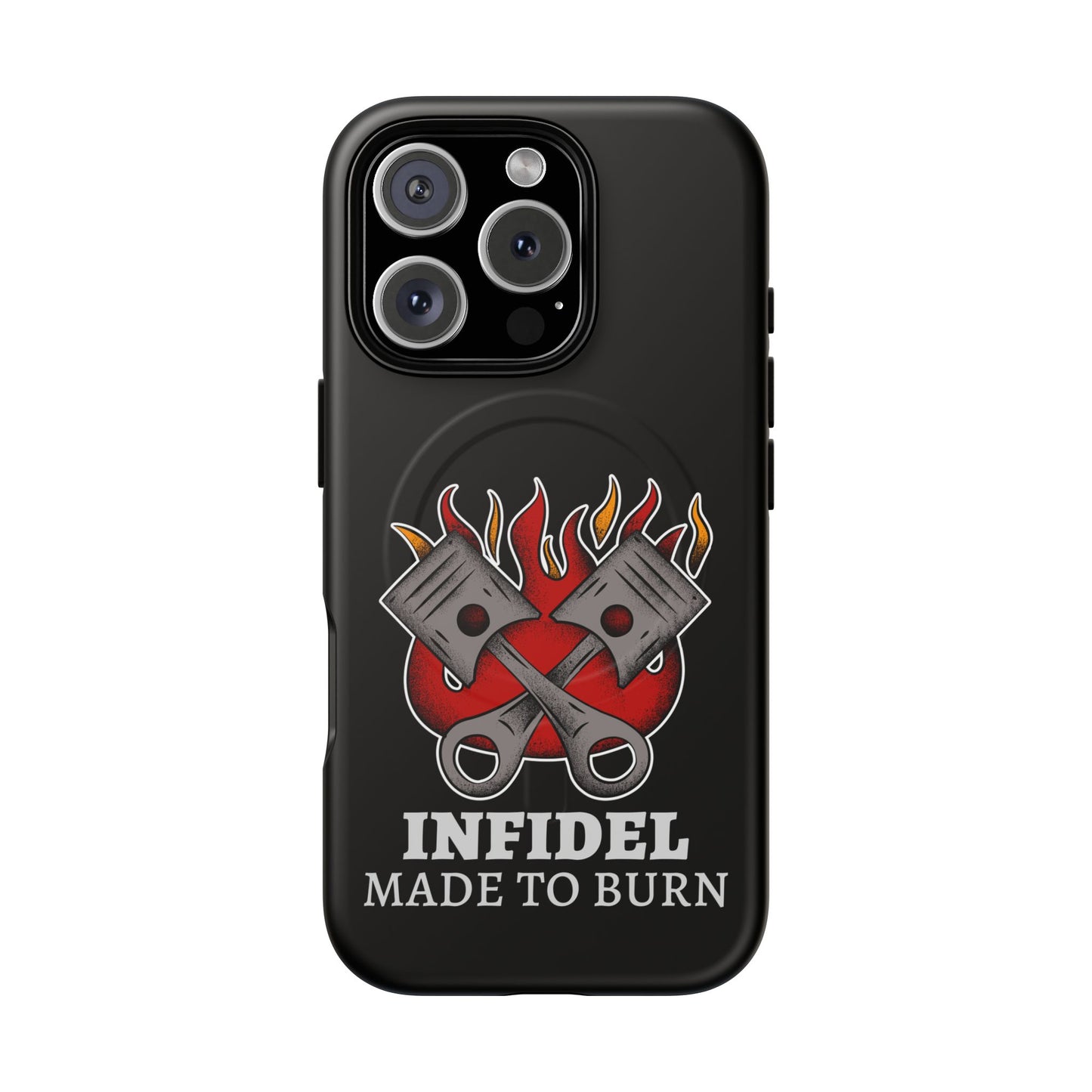 iPhone MagSafe® Cases - Infidel Made to Burn