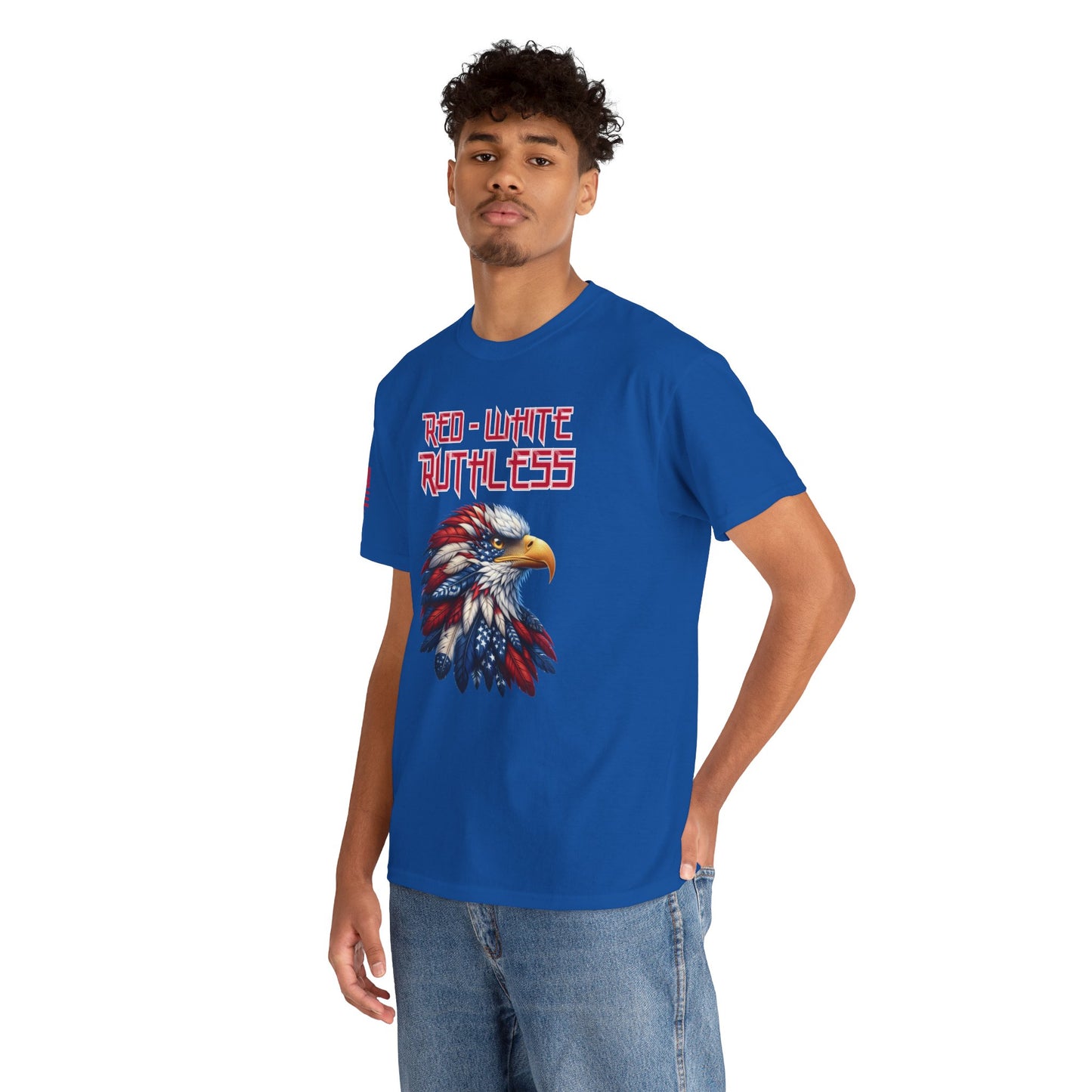 Red White Ruthless Eagle T-Shirt