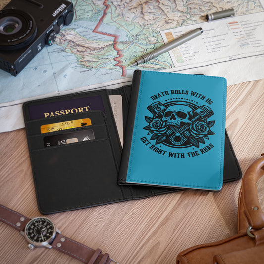 Turquoise – "Freedom Chaser" RFID Passport Cover