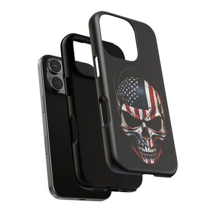 iPhone MagSafe® Cases - Patriot Skull