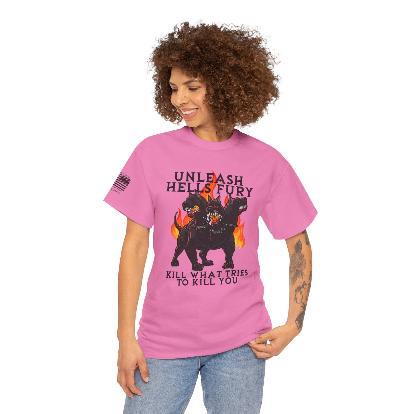 The Hellhound’s Fury – Fight Back with Hell’s Fury, No Mercy. KWTTKY Graphic T-Shirt