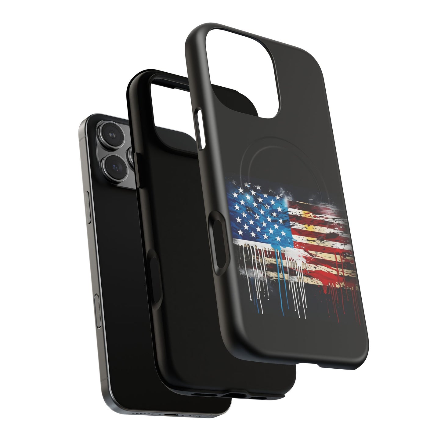 iPhone MagSafe® Cases - Bleed Red, White, and Blue