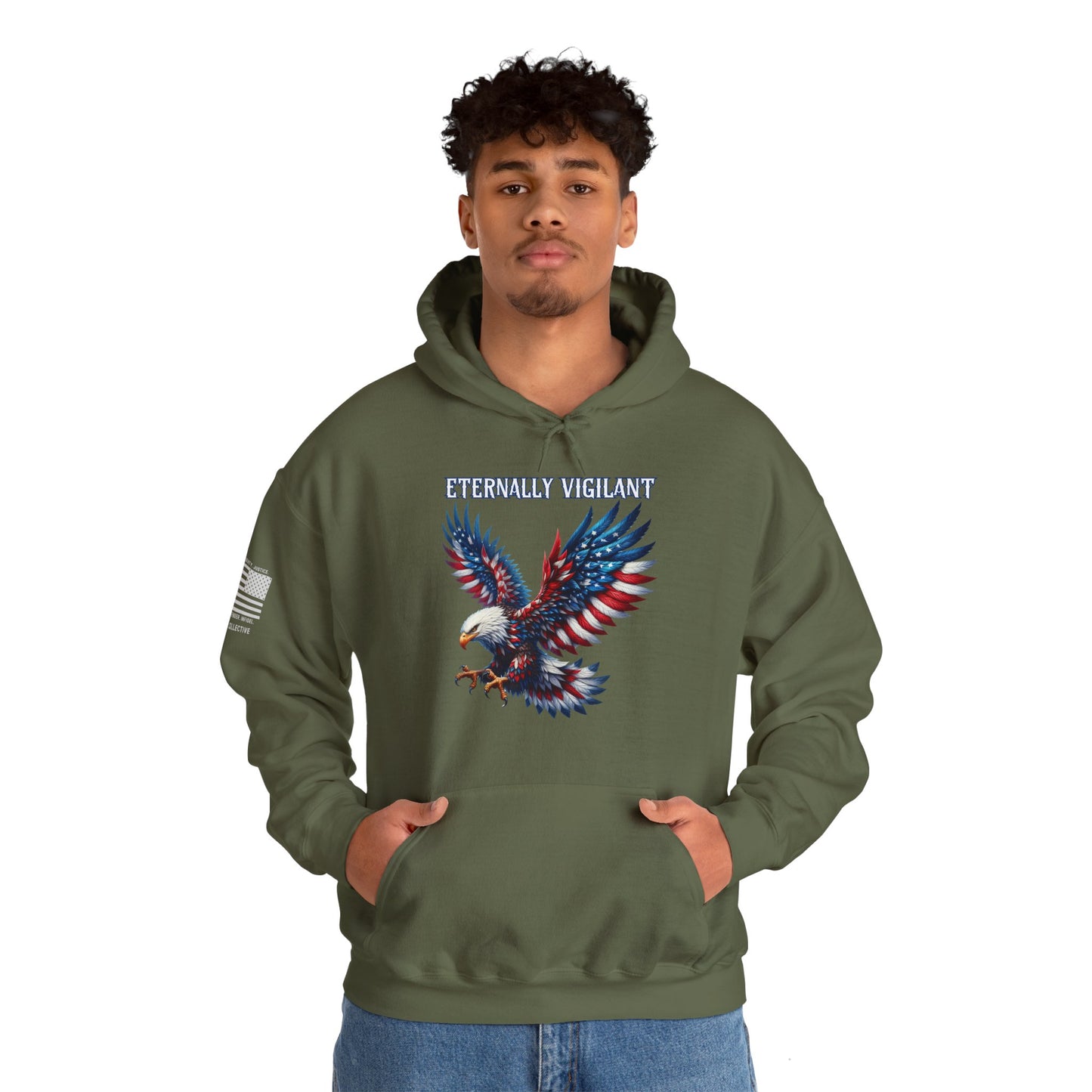 Eternally Vigilant – Defend Freedom, Always Hoodie