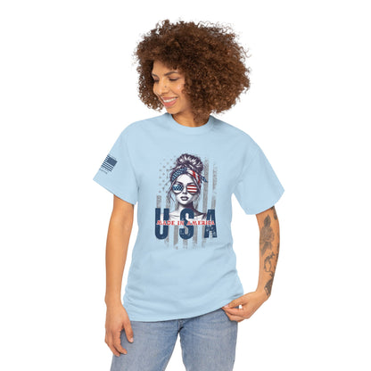 Bold American Aviators – Women’s Patriotic T-Shirt