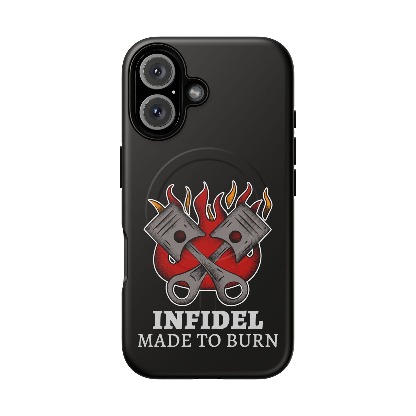 iPhone MagSafe® Cases - Infidel Made to Burn