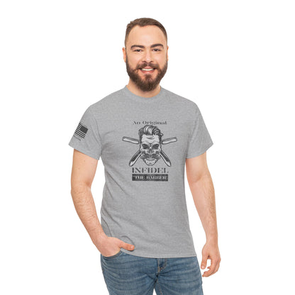 Branded An Original Infidel – The Barber Graphic T-Shirt