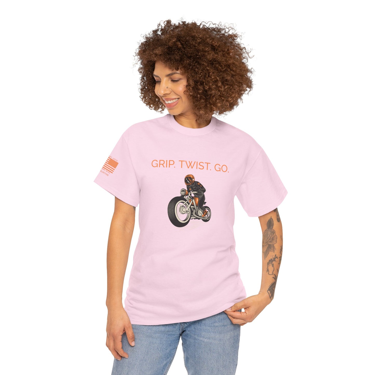 Grip. Twist. Go. – Cafe Racer T-Shirt