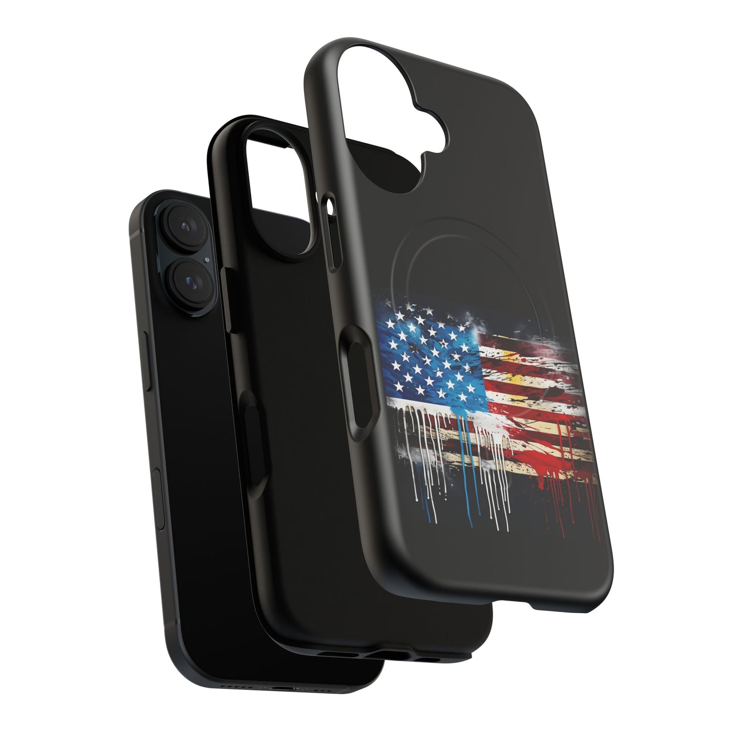 iPhone MagSafe® Cases - Bleed Red, White, and Blue