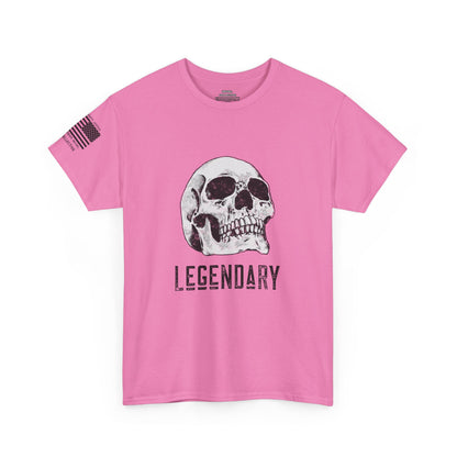 Legendary Legacy – Vintage Skull Biker Graphic T-Shirt