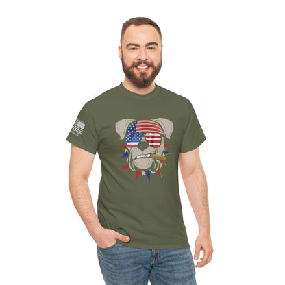 American Bulldog – Patriotic Independence Day T-Shirt