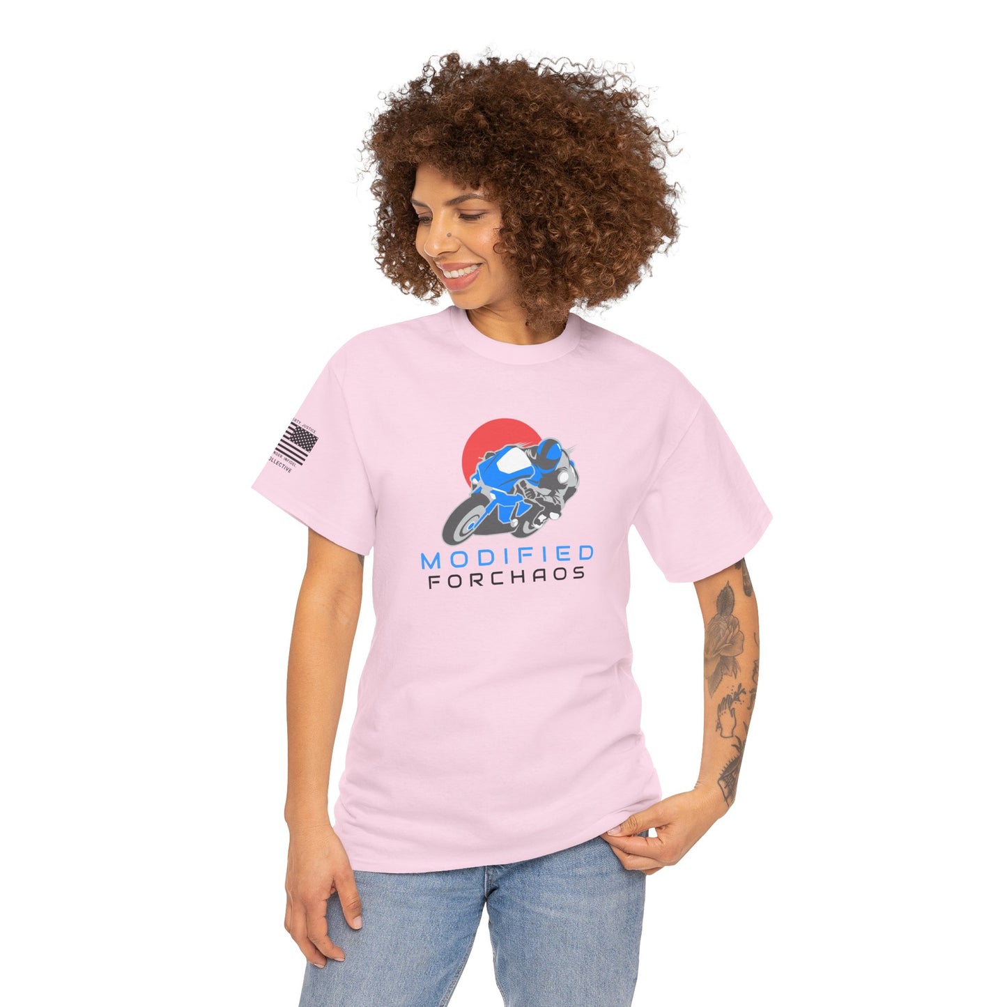 Velocity Sunrise – Modified FORCHAOS Street Bike Graphic T-Shirt