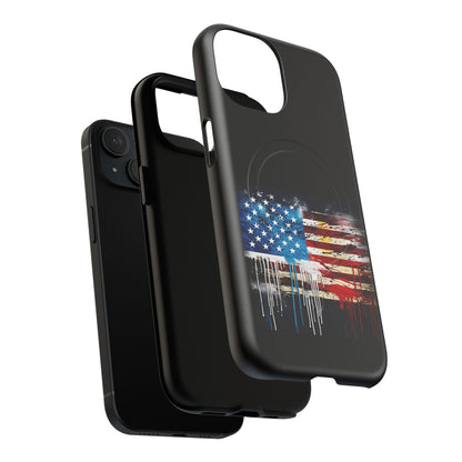 iPhone MagSafe® Cases - Bleed Red, White, and Blue