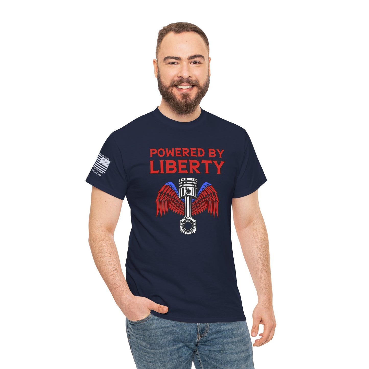 Powered by Liberty Graphic T-Shirt