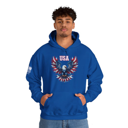 USA Eagle 4th of July Hoodie