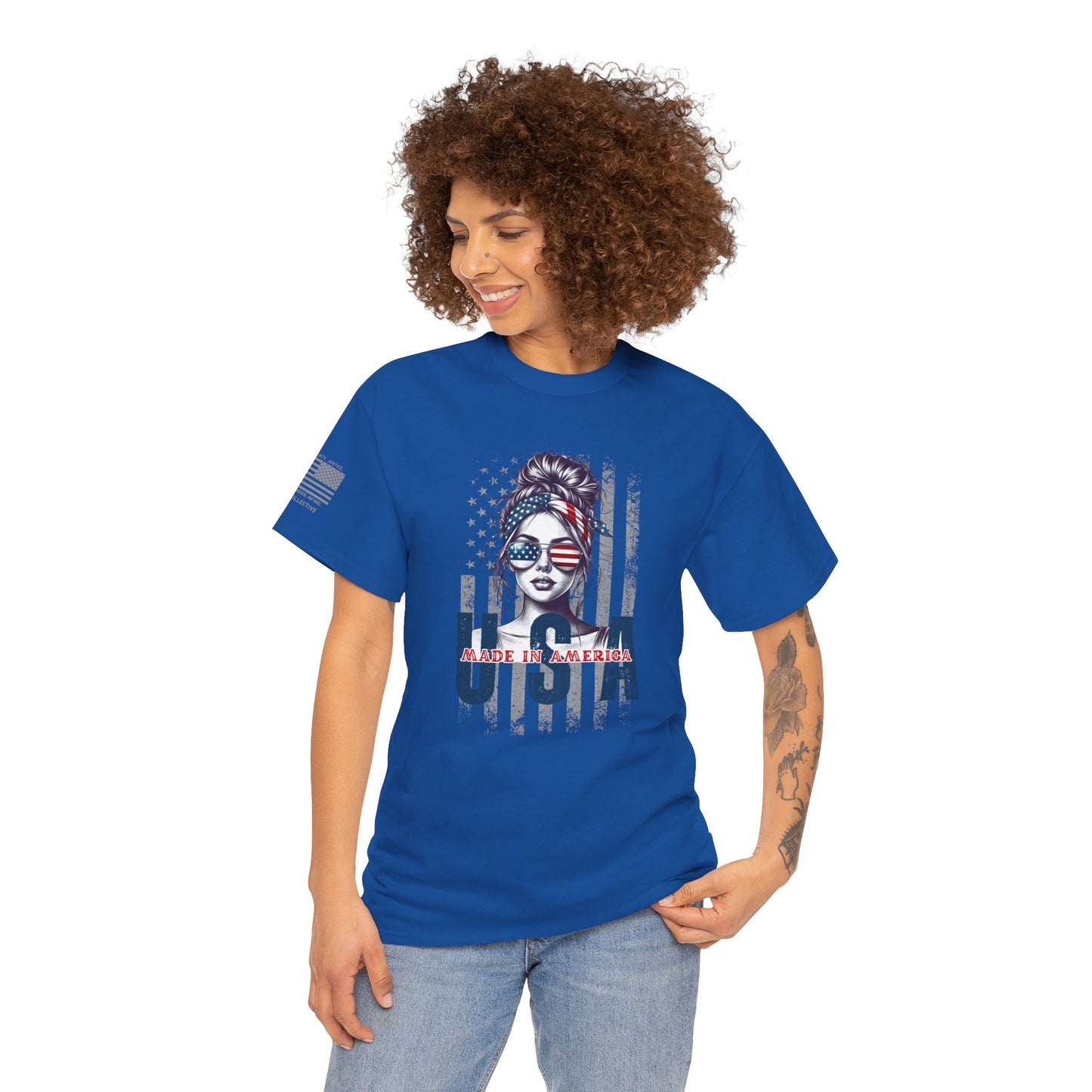 Bold American Aviators – Women’s Patriotic T-Shirt