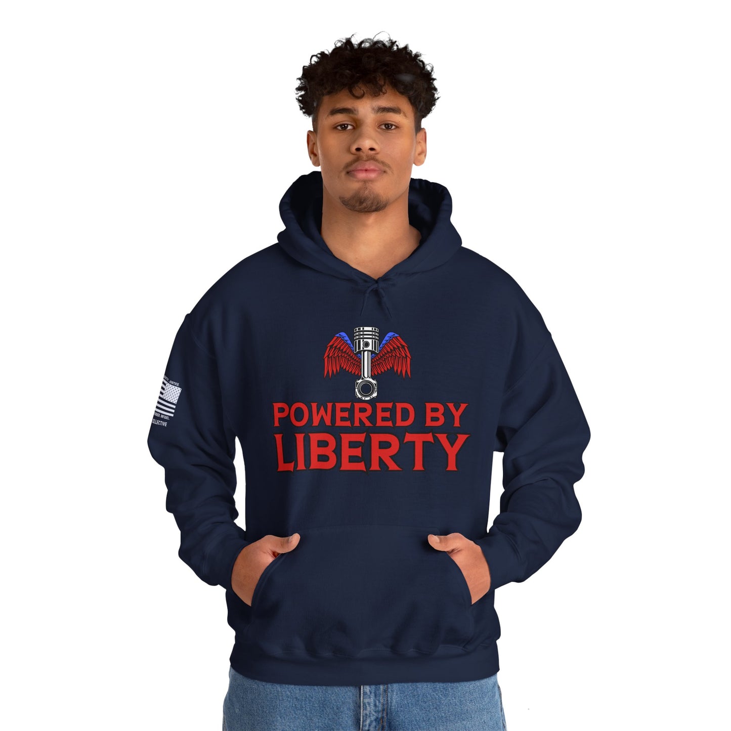 Powered by Liberty Hoodie