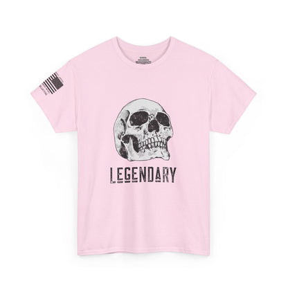 Legendary Legacy – Vintage Skull Biker Graphic T-Shirt