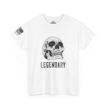 Legendary Legacy – Vintage Skull Biker Graphic T-Shirt