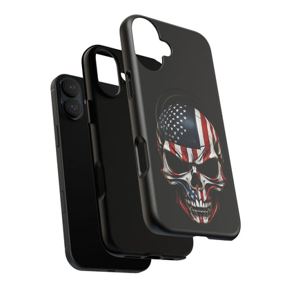 iPhone MagSafe® Cases - Patriot Skull