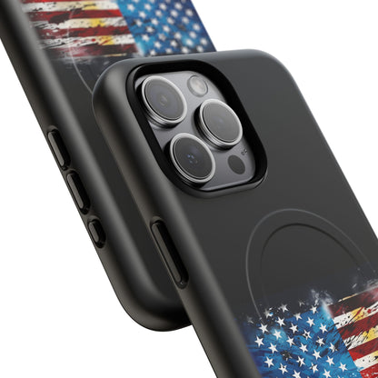 iPhone MagSafe® Cases - Bleed Red, White, and Blue